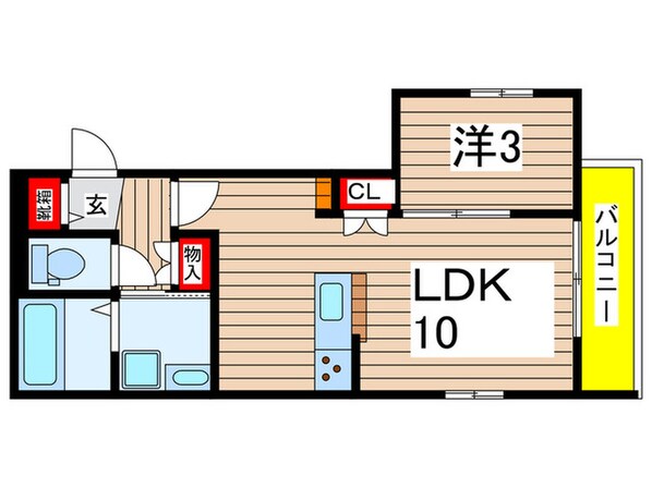 ＨＩＳＵＩ　Ｒｅｓｉｄｅｎｃｅの物件間取画像